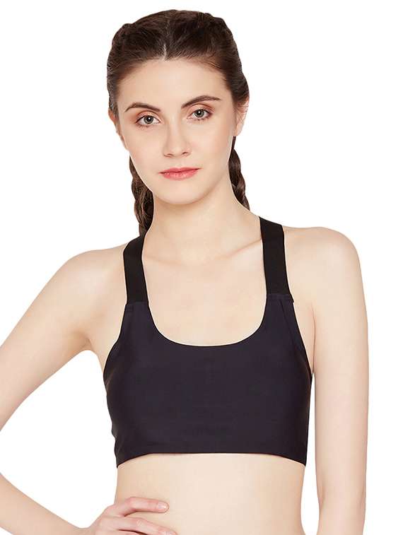 racer back solid bra - 16563421 - Zoom Image - 0