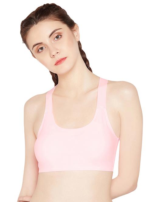 racer back solid bra - 16563422 - Standard Image - 0