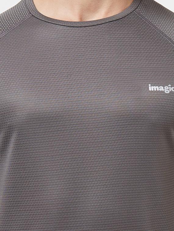 grey solid raglan t-shirt - 16563829 - Standard Image - 3