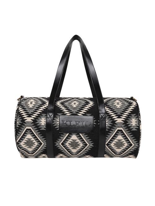 black cotton duffel bag - 16567622 - Standard Image - 0
