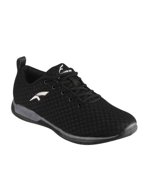 furo black mesh sport shoes - 16569887 - Standard Image - 0