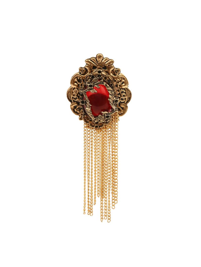 red gold tone  brooch - 16571781 -  Zoom Image - 0