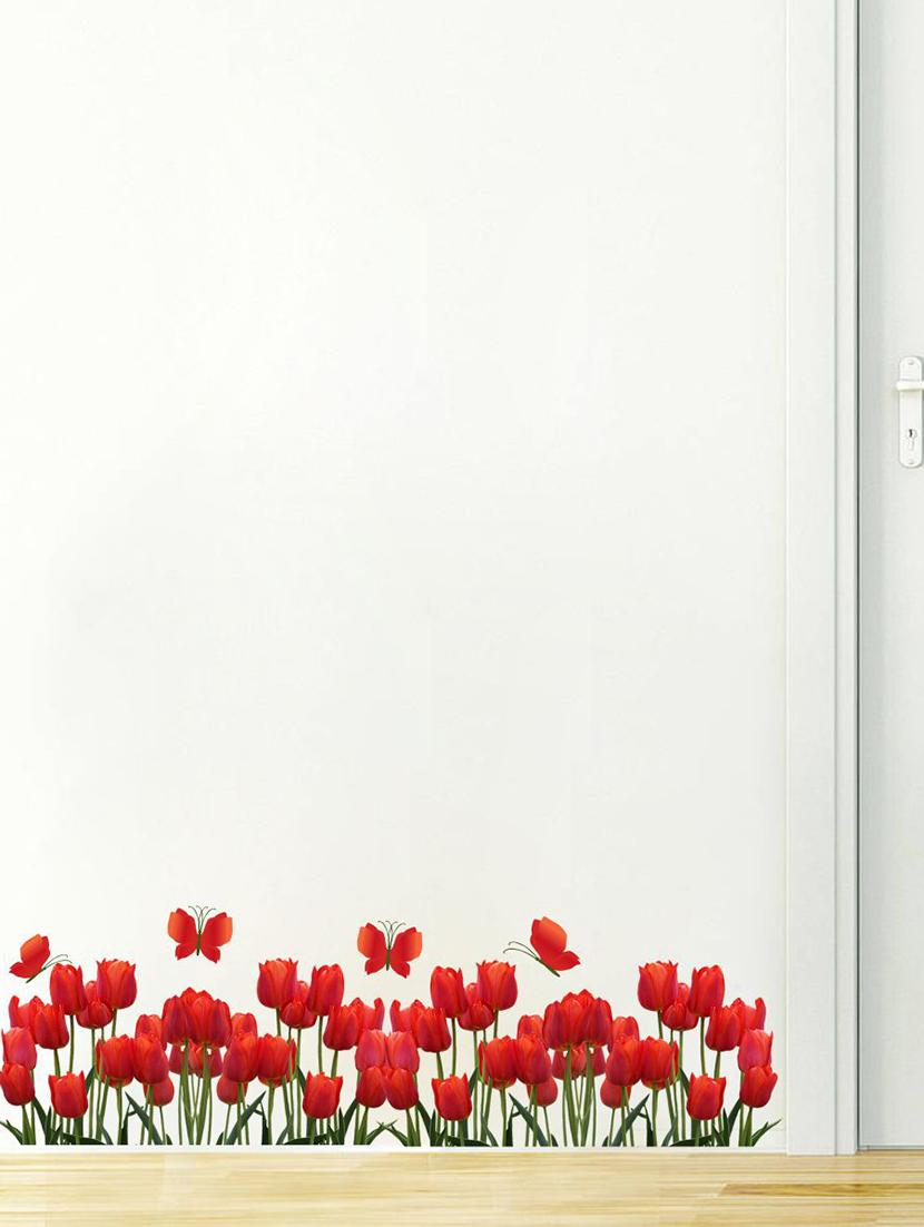 red rose wall sticker & decal - 16576390 - Zoom Image - 0