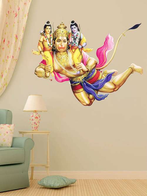   hanuman ji wall sticker for living room  - 16576400 -  Standard Image - 0