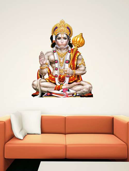 lord hanuman wall sticker & decal - 16576415 - Standard Image - 0