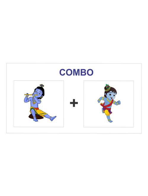   krishna ji combo wall sticker & decal