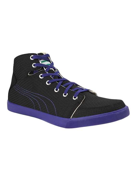 Buy online Purple Canvas Lace Up Sneaker from Casual Shoes for Men