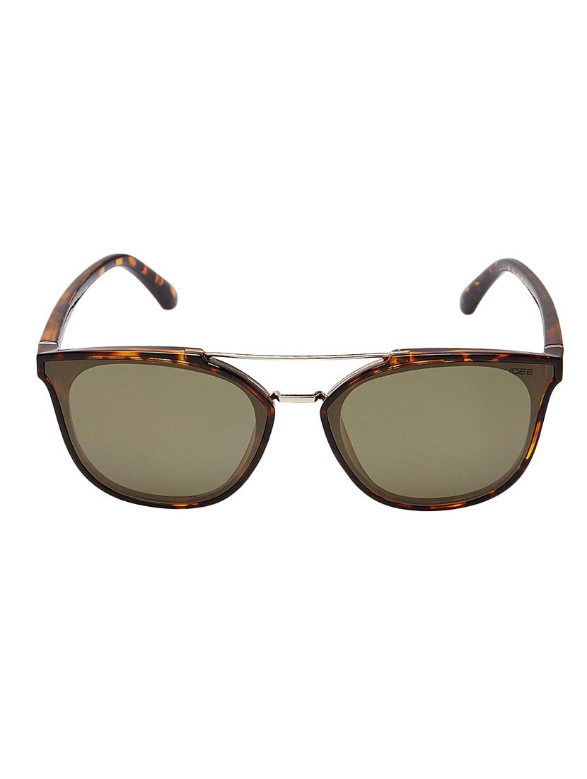 idee mirrored square women's sunglasses- (ids2366c4sg) - 16581359 - Zoom Image - 0