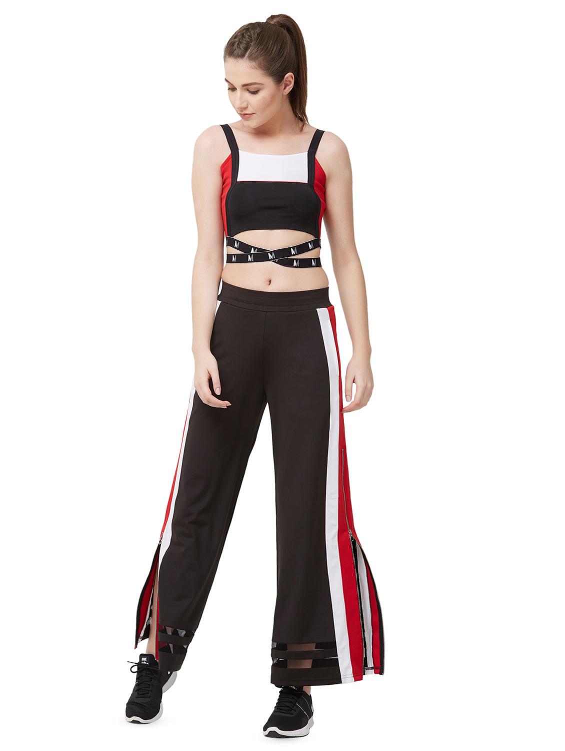 color block criss cross crop top - 16585209 - Standard Image - 3