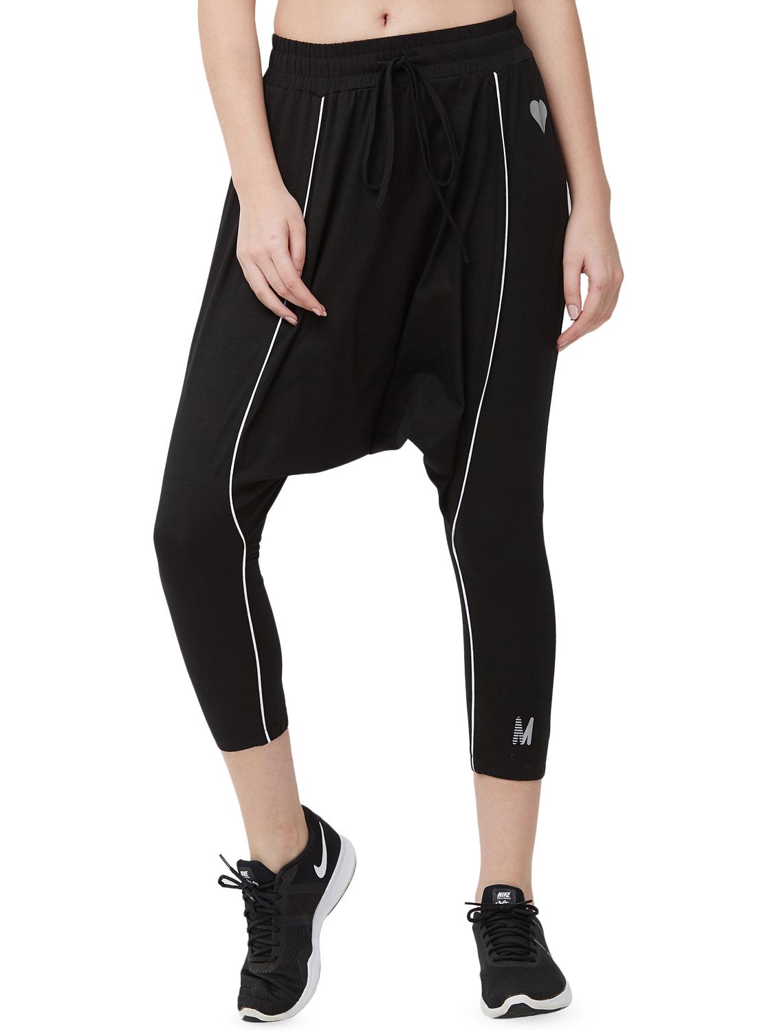 drawstring waist solid track pant - 16585385 -  Zoom Image - 0