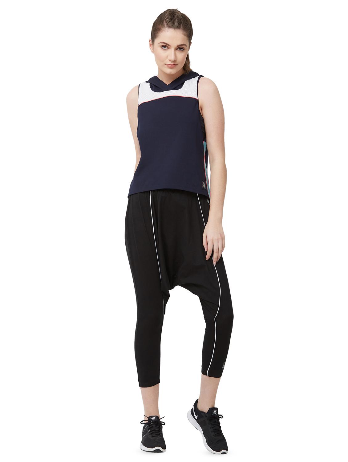 drawstring waist solid track pant - 16585385 - Standard Image - 3