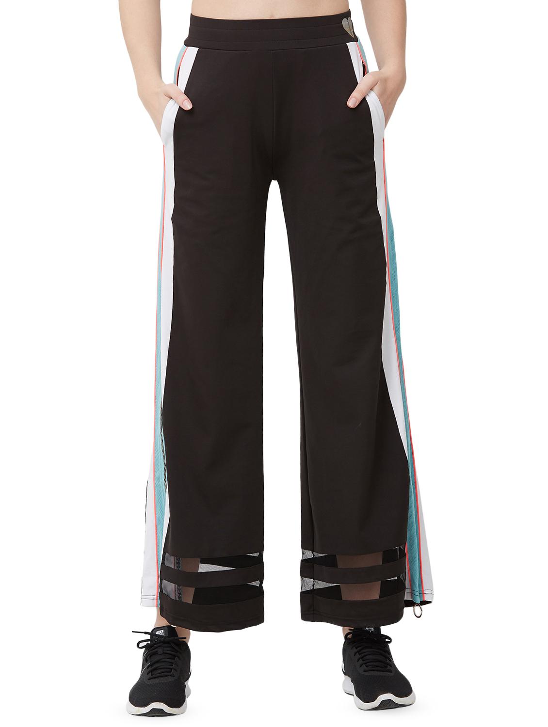 color block wide leg trouser - 16585389 - Zoom Image - 0