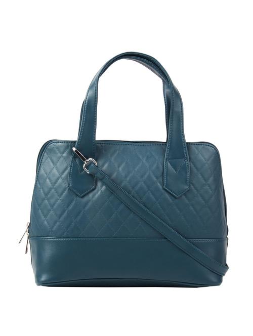 green leatherette (pu) regular handbag - 16585742 -  Standard Image - 0