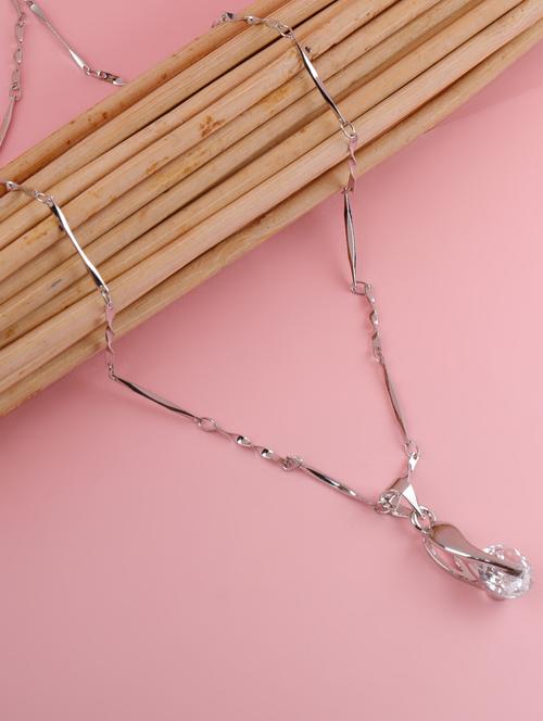 silver plated pendant - 16585893 - Standard Image - 0