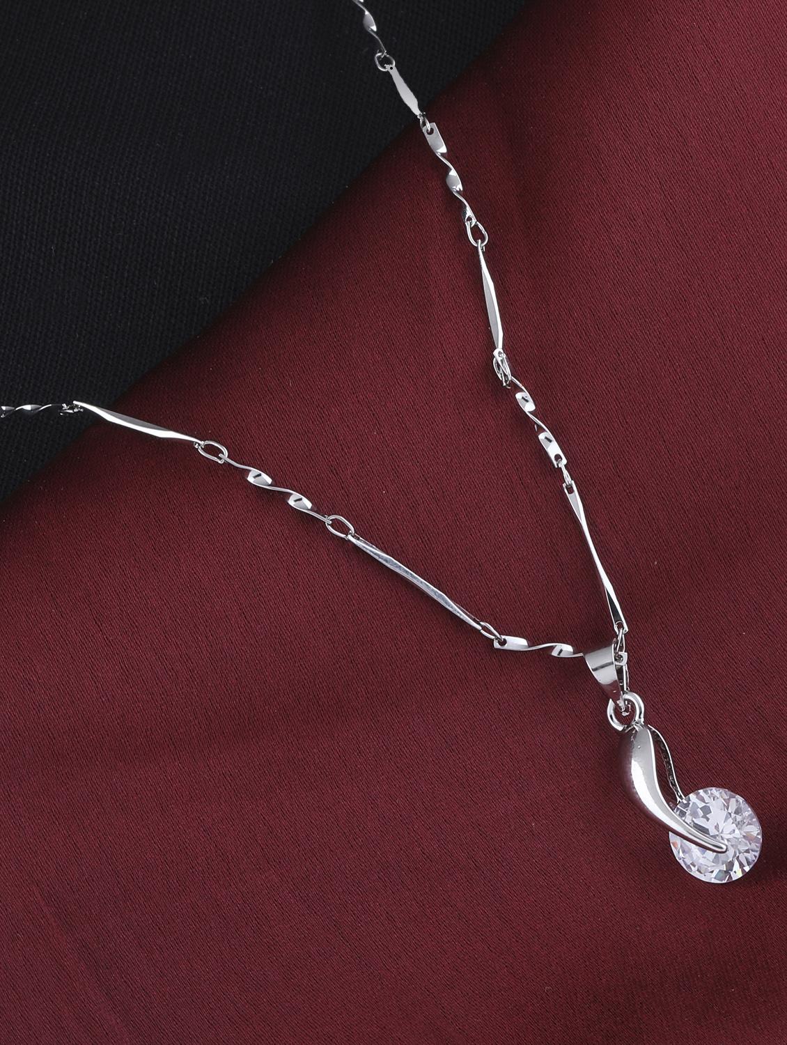 silver plated pendant - 16585893 - Standard Image - 3