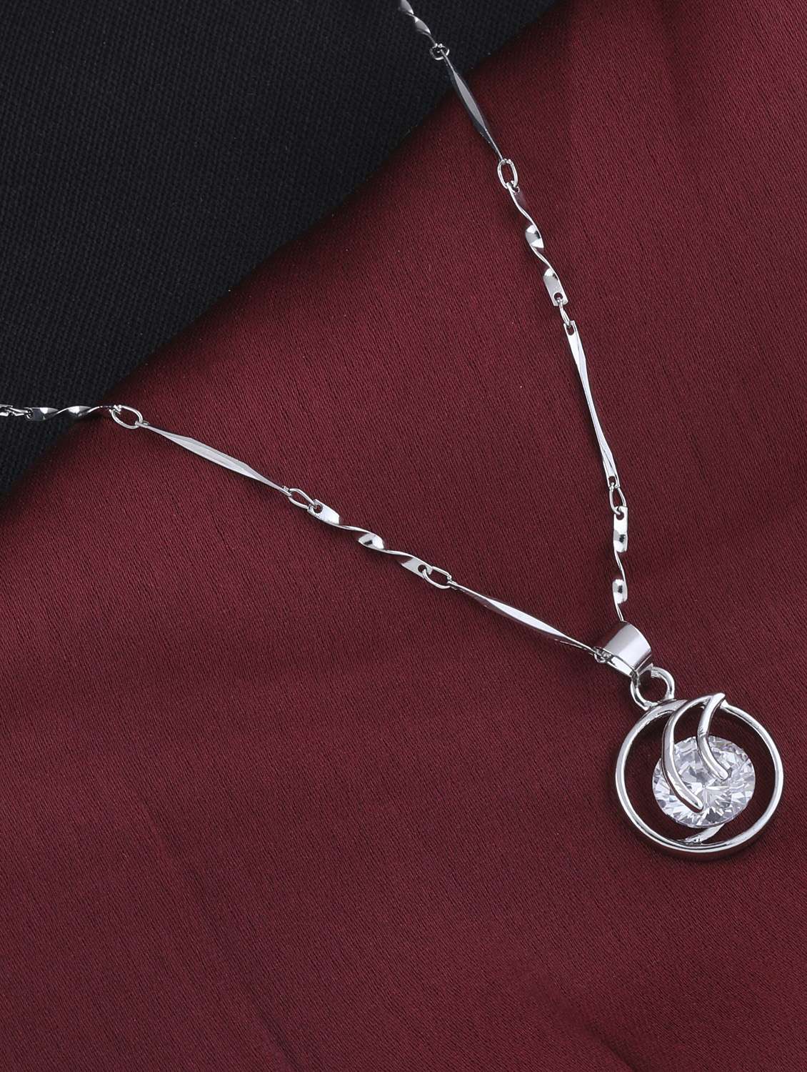 silver plated pendant - 16585896 - Standard Image - 3