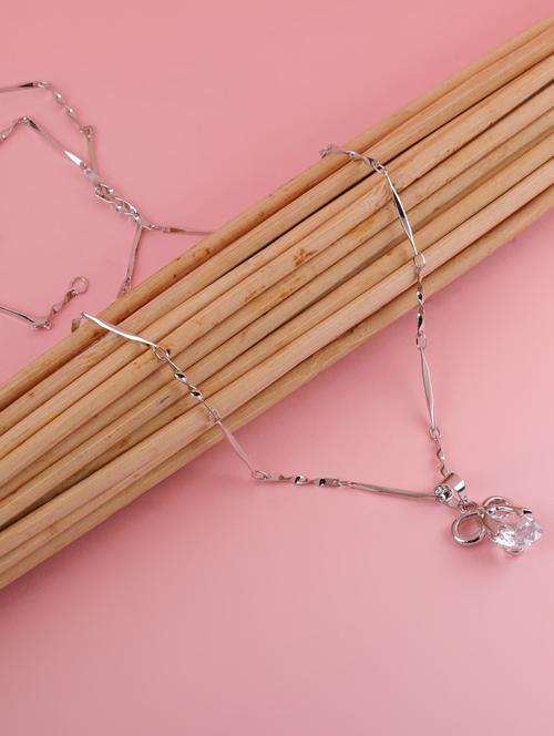 silver plated pendant - 16585897 - Standard Image - 0