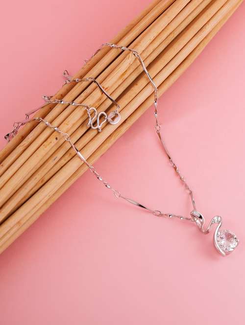 silver plated pendant - 16585914 - Standard Image - 0