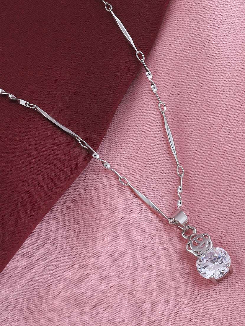 silver plated pendant - 16585925 - Standard Image - 3