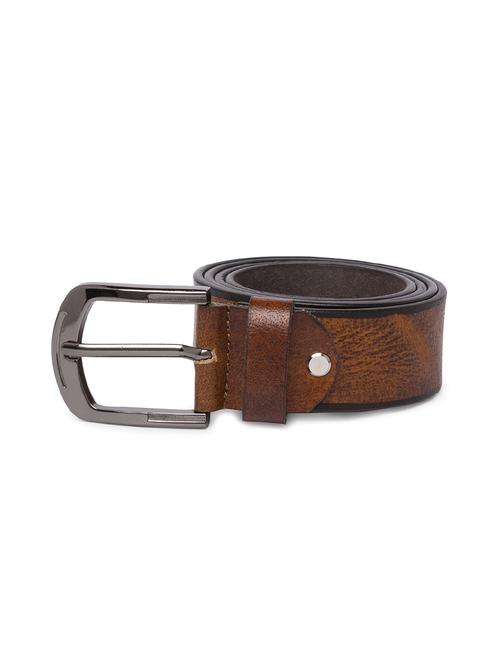 brown leather belt - 16589032 -  Standard Image - 0