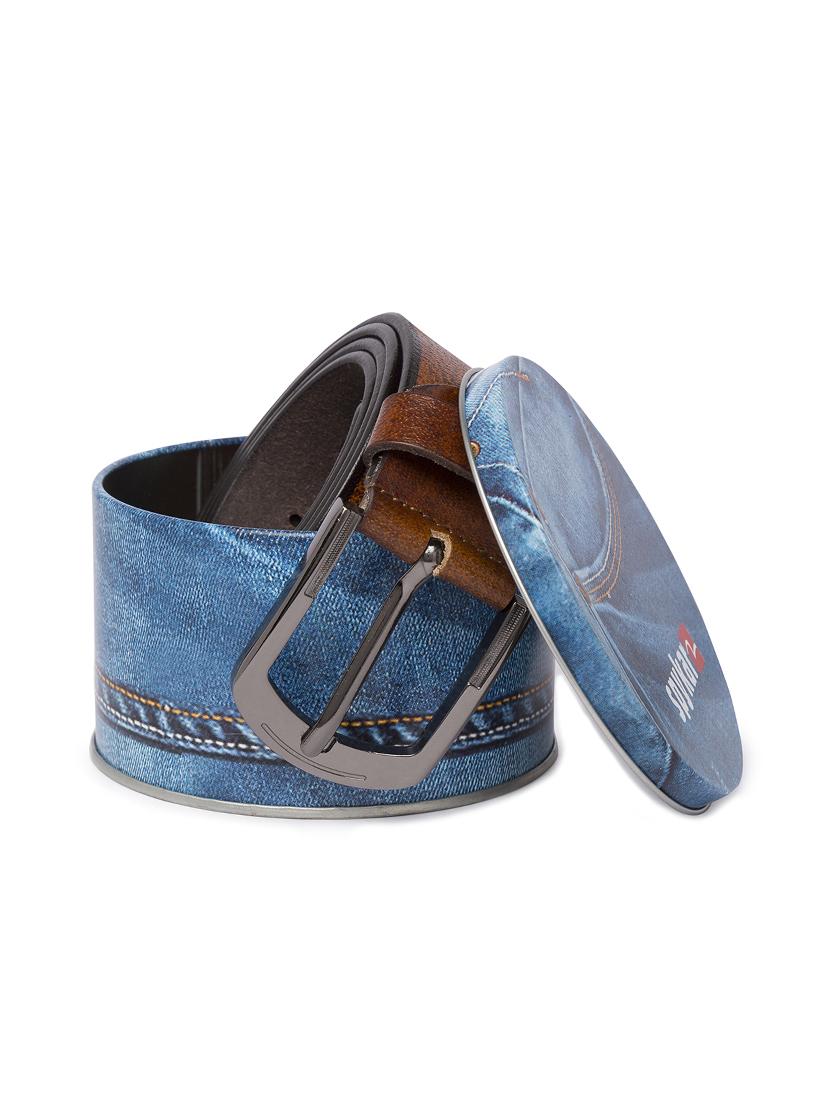brown leather belt - 16589032 - Standard Image - 3