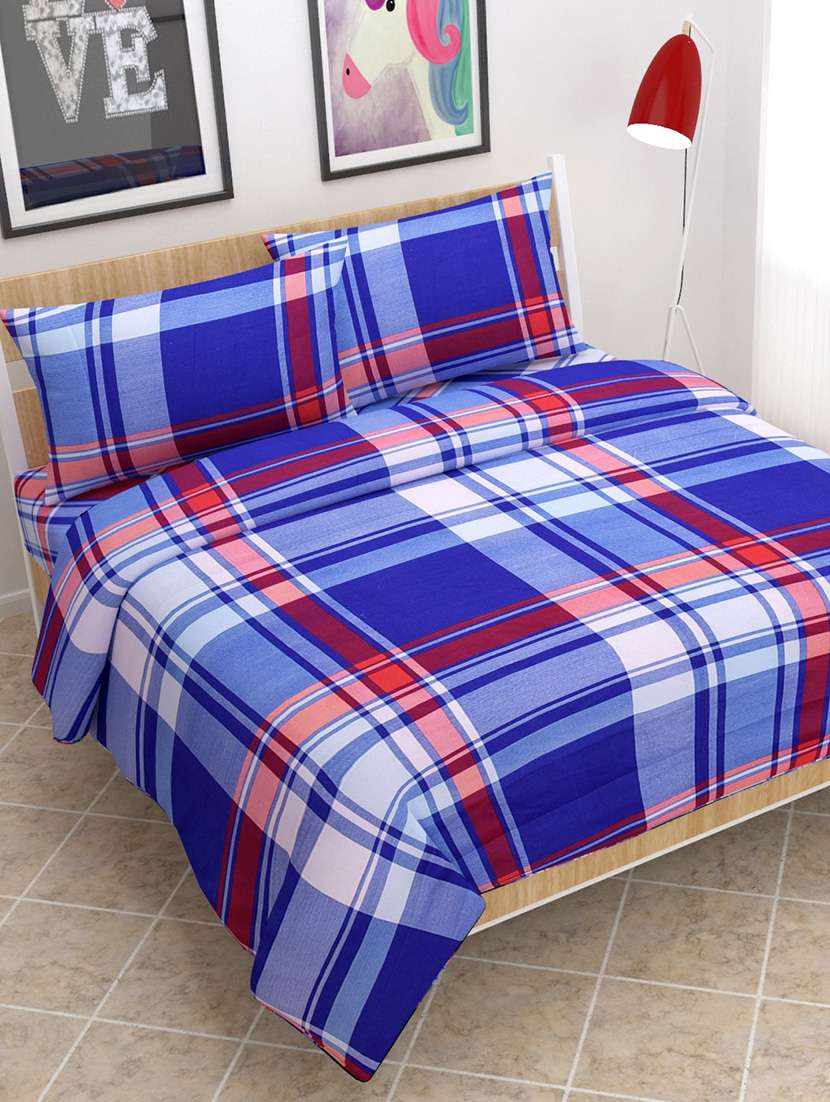 double bedsheet with 2 pillow covers
