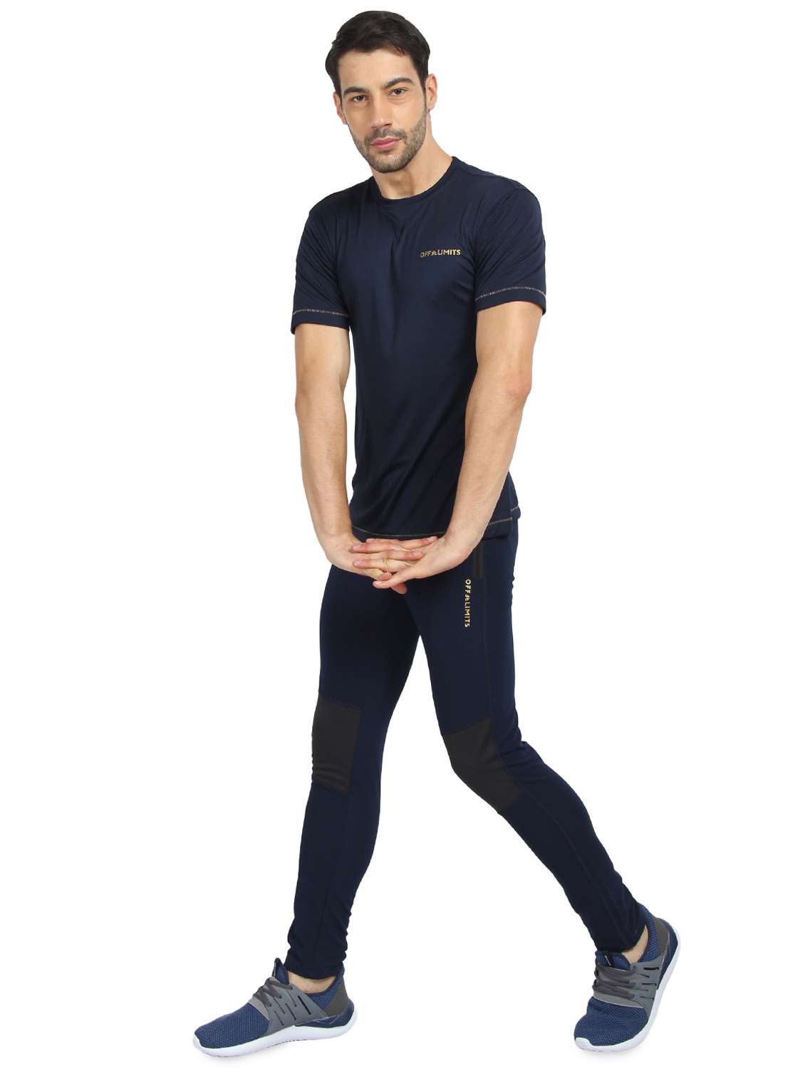 navy blue solid t-shirt - 16590806 -  Standard Image - 3