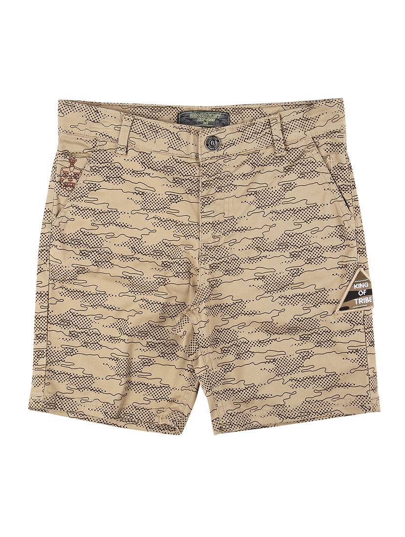 pocket detail printed shorts - 16593453 -  Zoom Image - 0