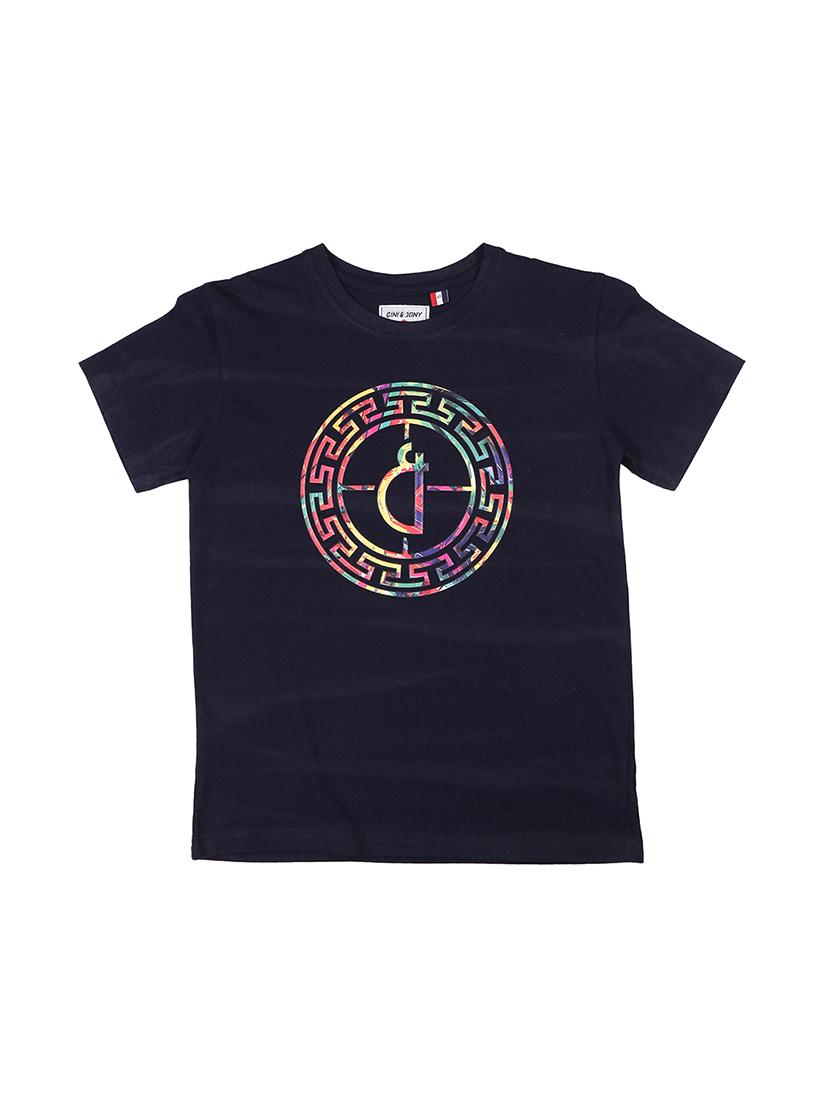 round neck graphic print t-shirt - 16593534 - Zoom Image - 0