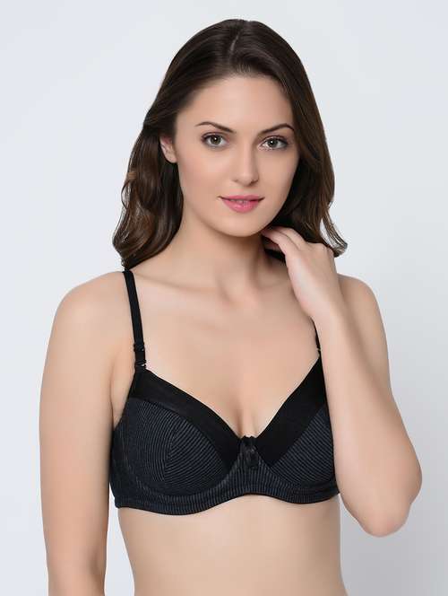 bow patch solid t-shirt bra - 16596672 -  Standard Image - 0