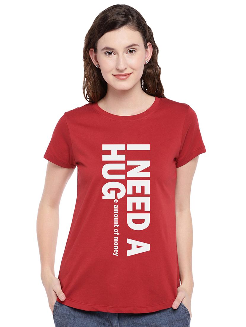 round neck quirky tee - 16597124 - Zoom Image - 0