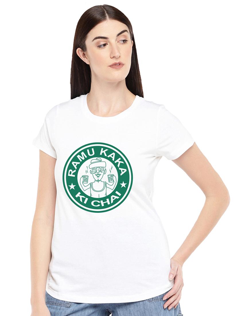 round neck quirky tee - 16597131 - Zoom Image - 0