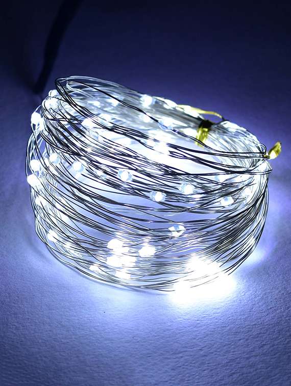led copper wire string light with adapter  