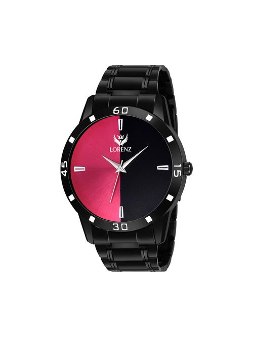 lorenz round dial analog watch - mk-2097w - 16604548 - Standard Image - 0