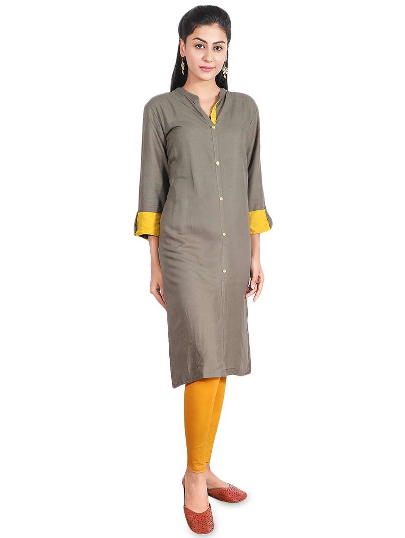 women's straight kurta - 16605647 -  Zoom Image - 0