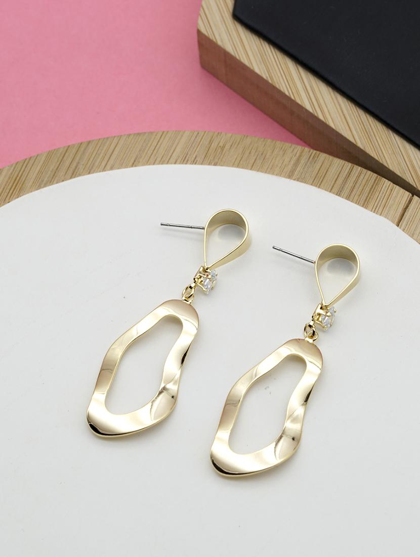 gold tone drop earring - 16607334 - Zoom Image - 0