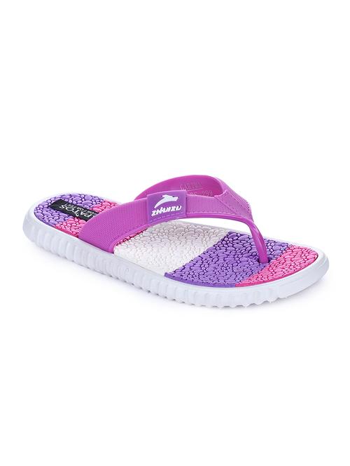 pink toe seprator flip flops - 16610534 - Standard Image - 0