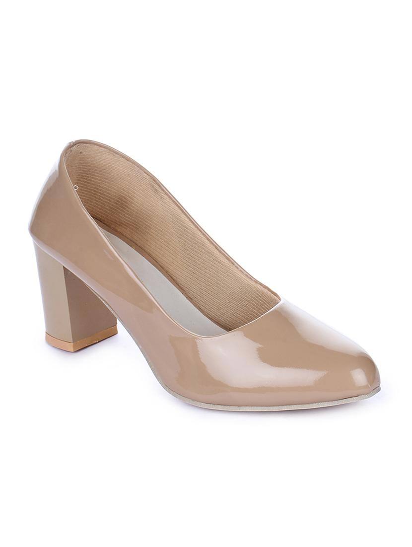 beige slip on pumps - 16610573 - Zoom Image - 0