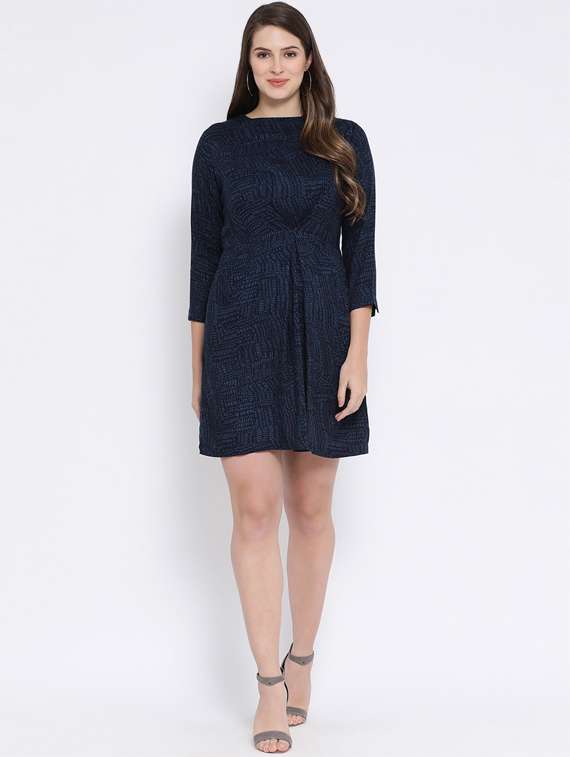 women's sheath printed dress - 16611959 - Standard Image - 3