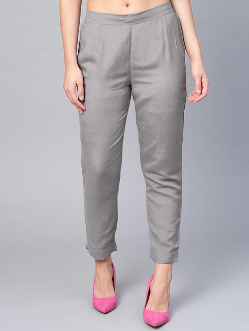 solid straight tapered pant - 16619622 - Standard Image - 0