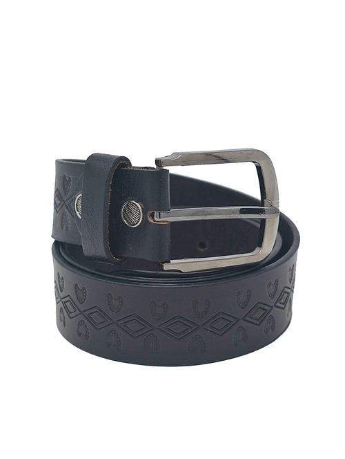 black leather belt - 16619890 -  Standard Image - 0