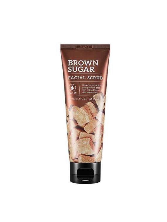 missha brown sugar facial scrub 