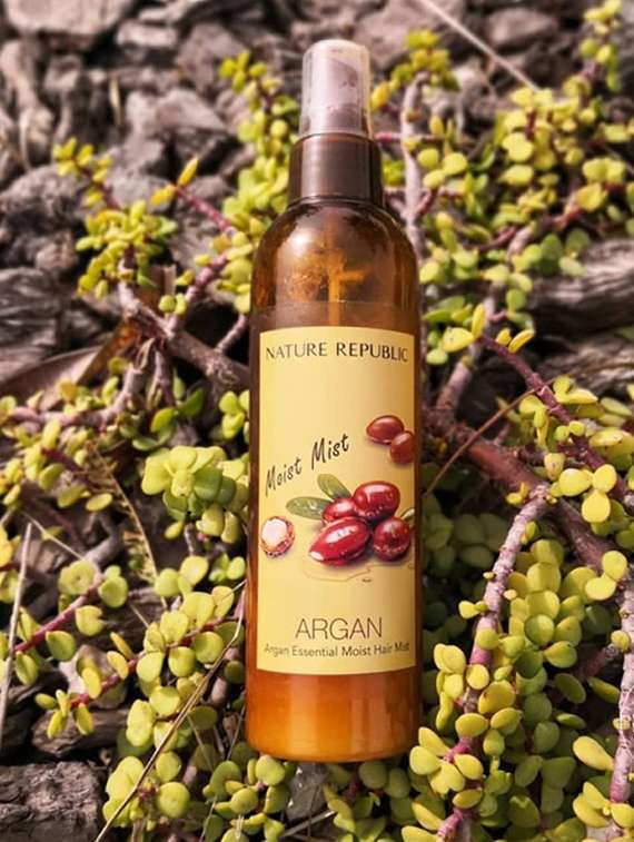 nature republic argan essential moist hair mist 
