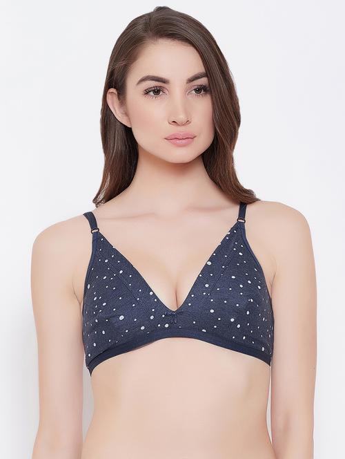 bow patch polka dots bra - 16628160 - Standard Image - 0