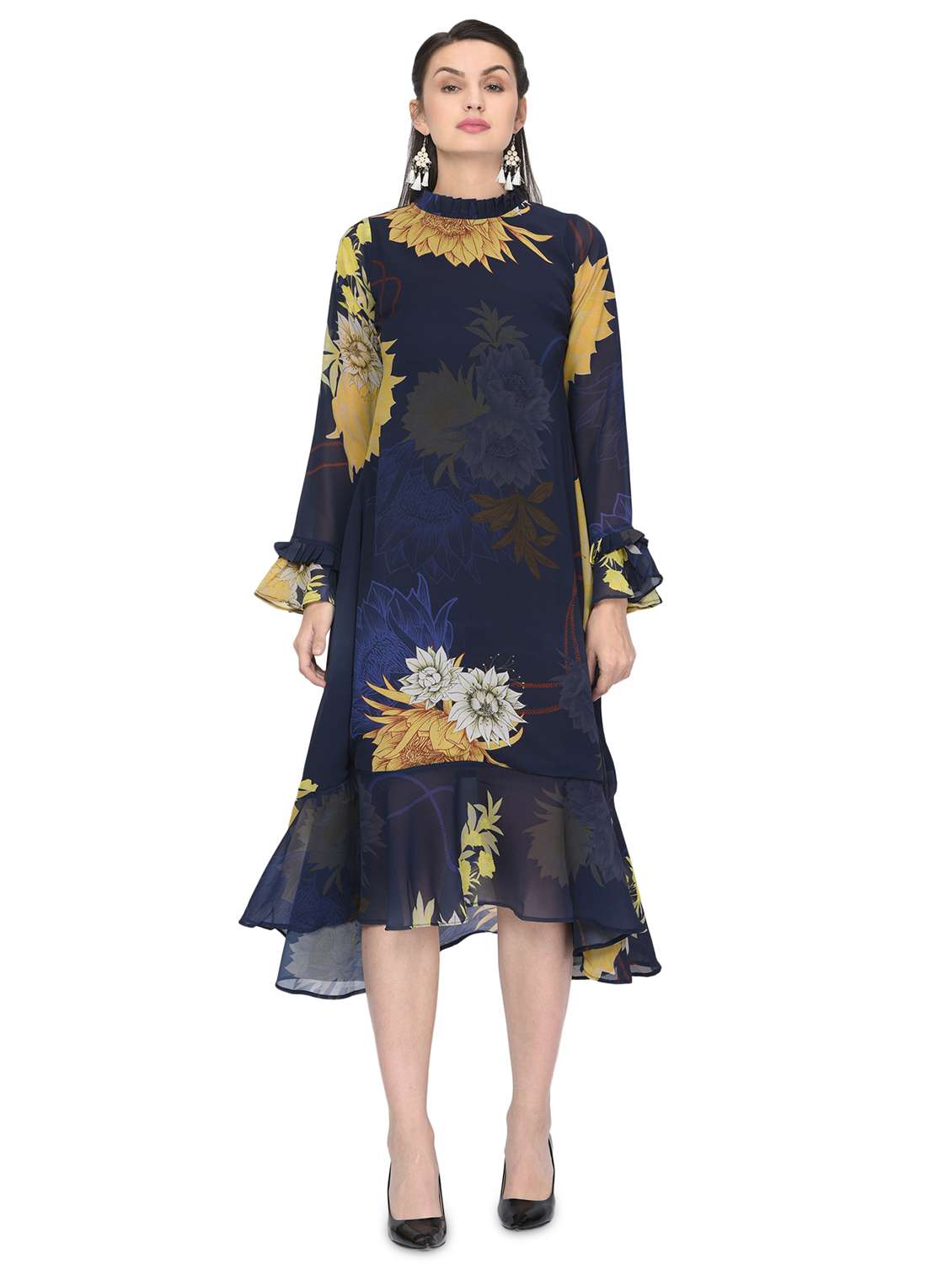 women's tiered dress floral dress