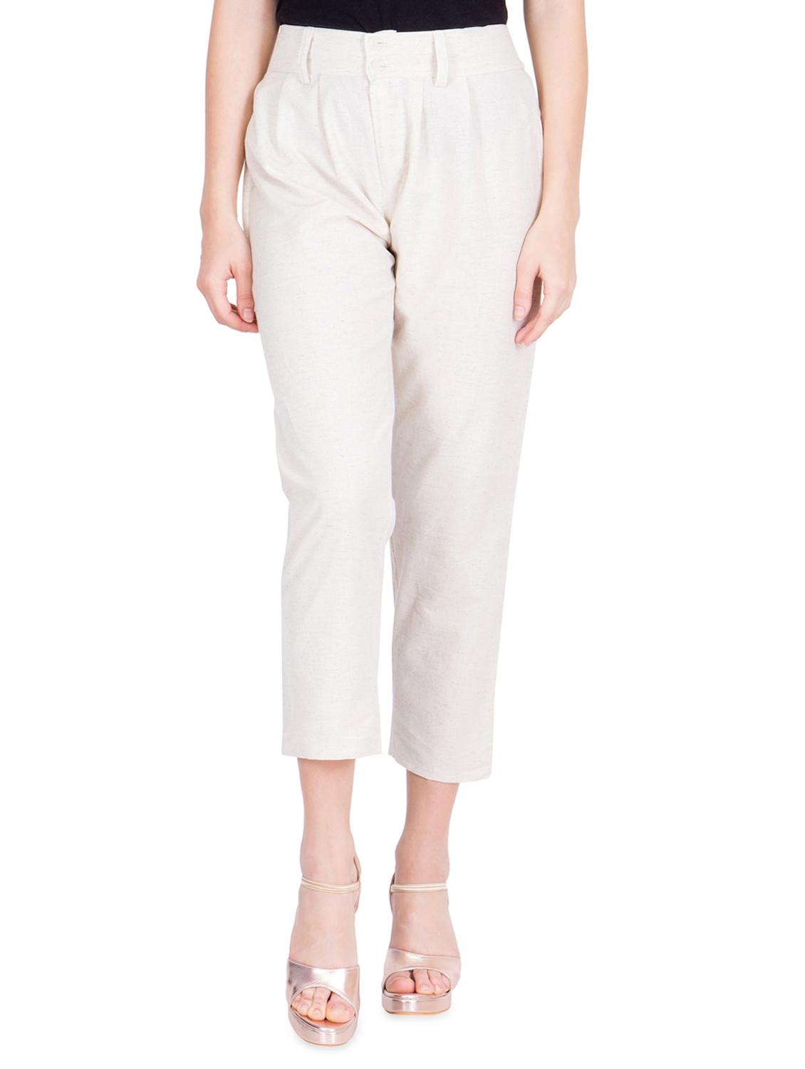 high rise cropped trouser  - 16629919 -  Zoom Image - 0