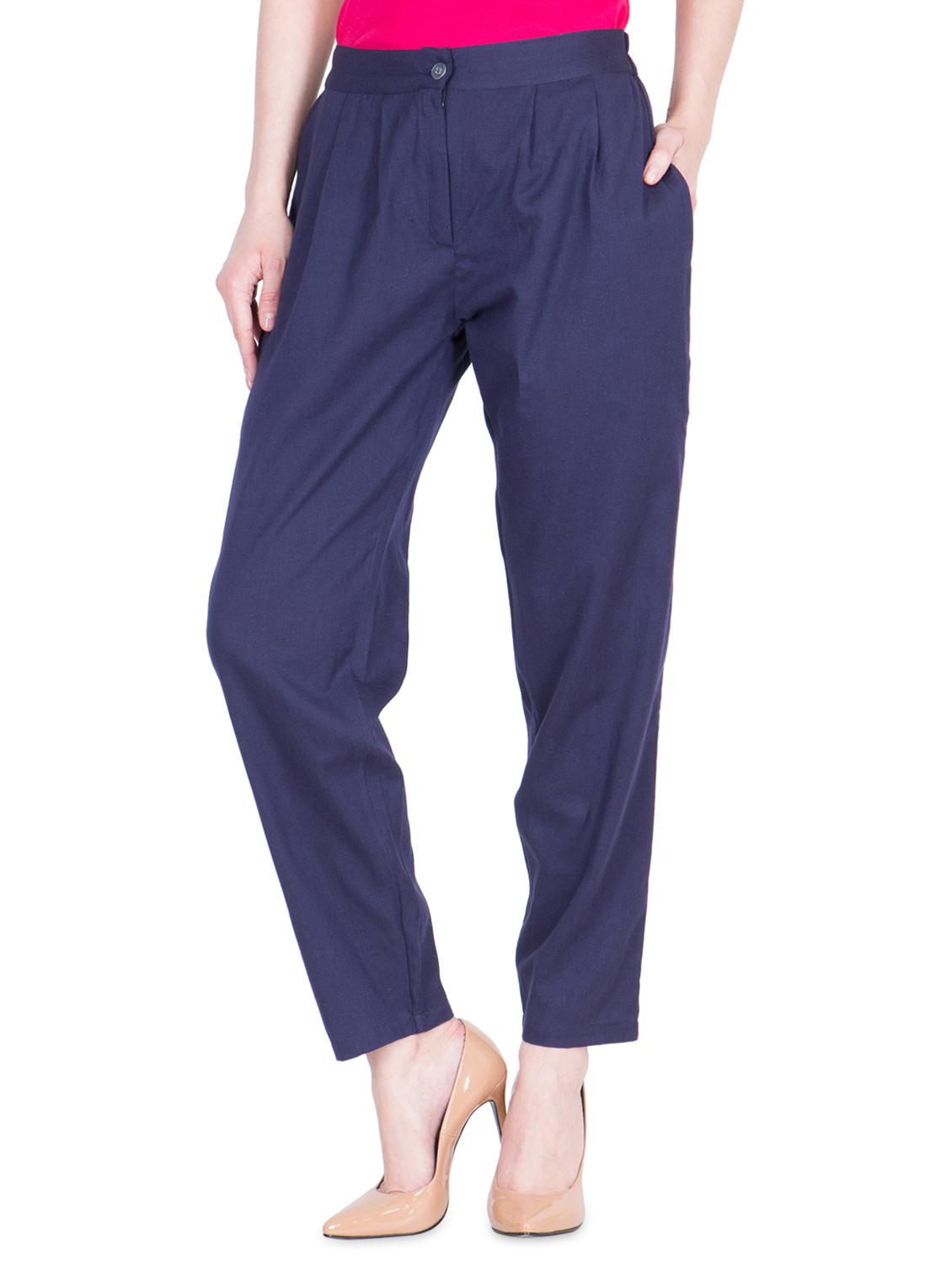 high rise pleated trouser - 16629921 - Zoom Image - 0