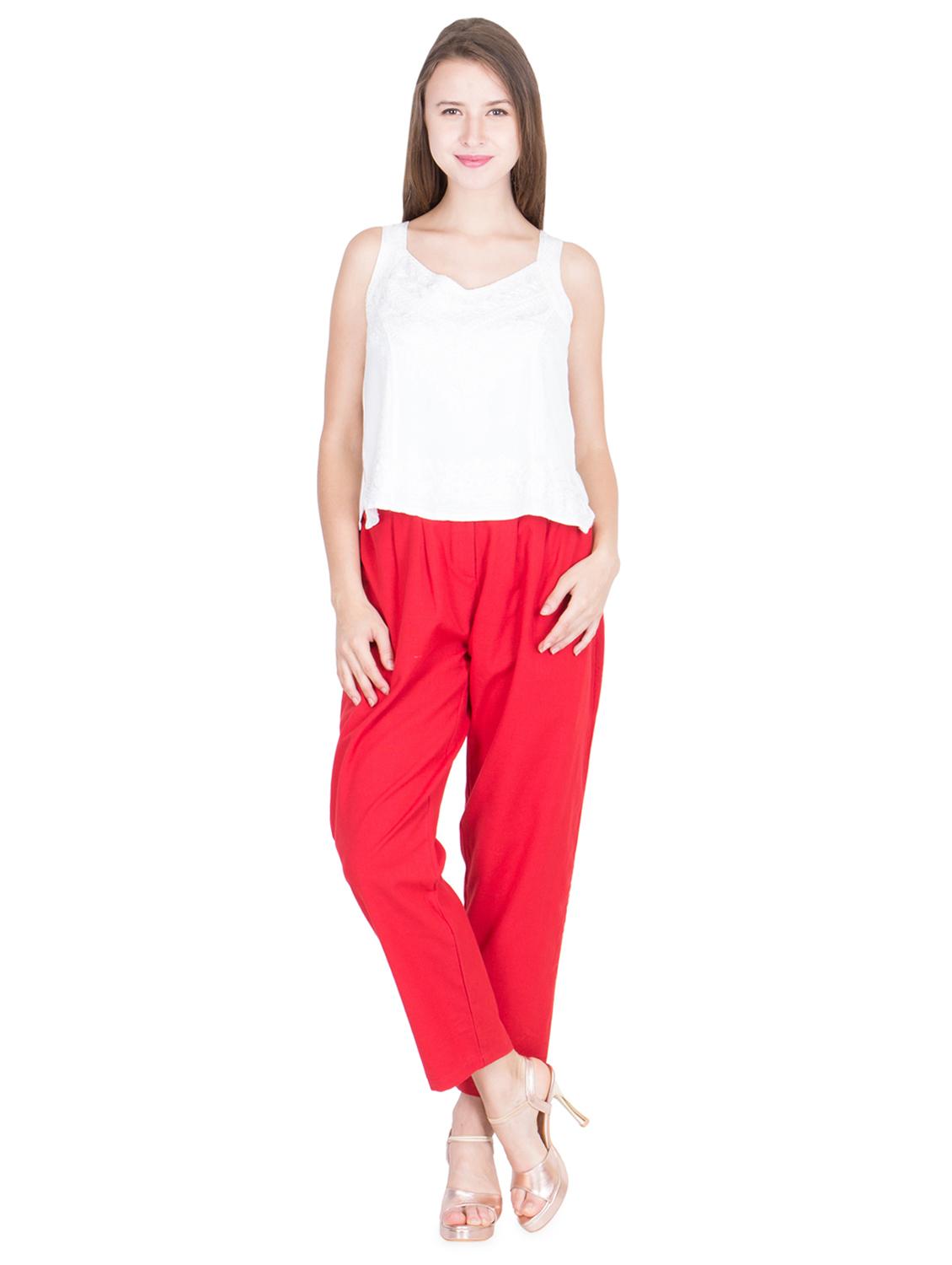 high rise pleated trouser - 16629923 - Standard Image - 3