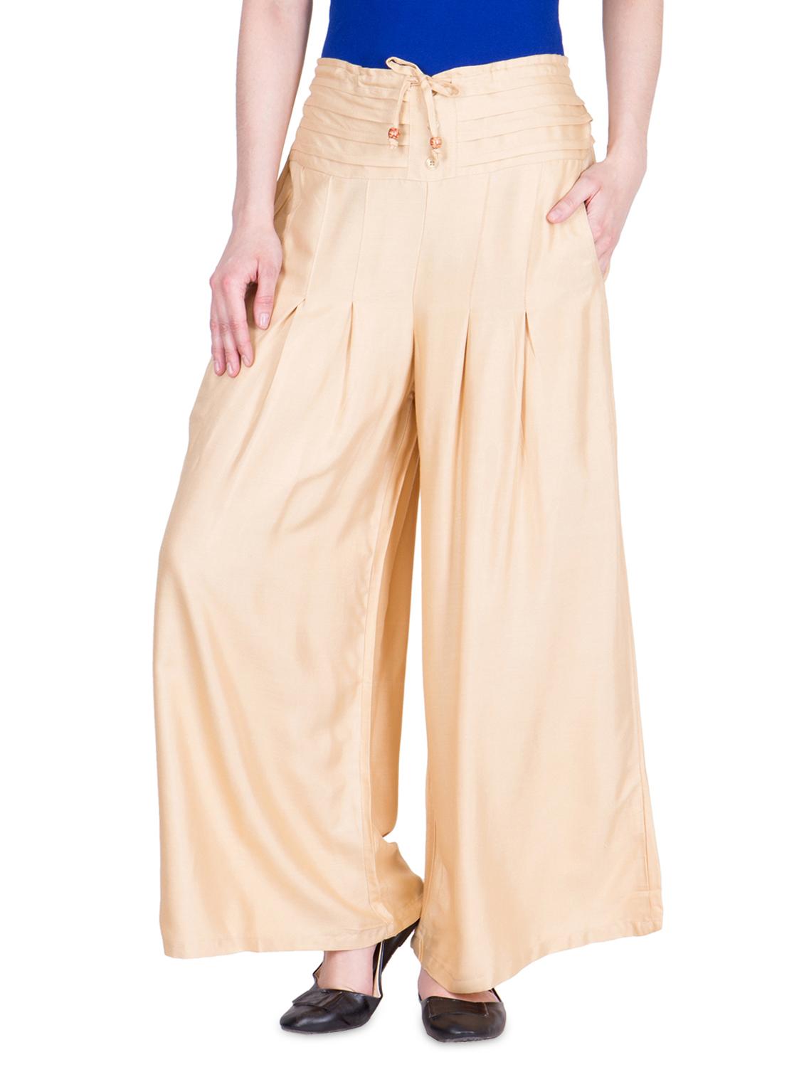 high rise pleated palazzo  - 16629932 -  Zoom Image - 0