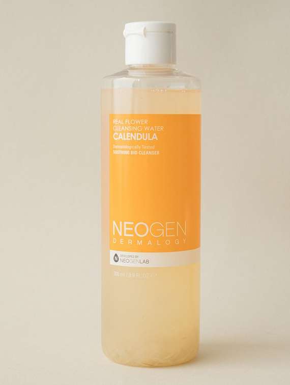 real flower cleansing water calendula
